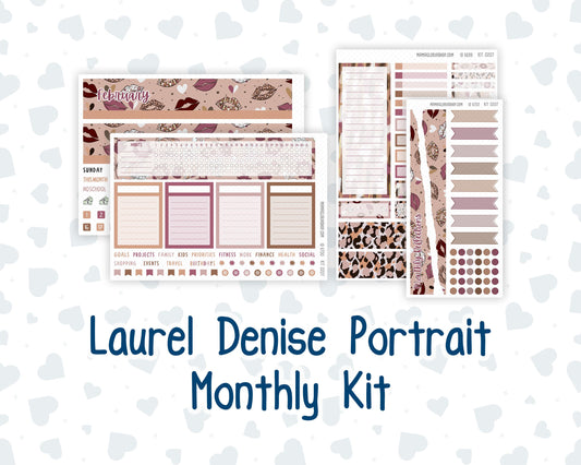 Kit 0207 Laurel Denise Portrait – Monthly - Wild Love - February