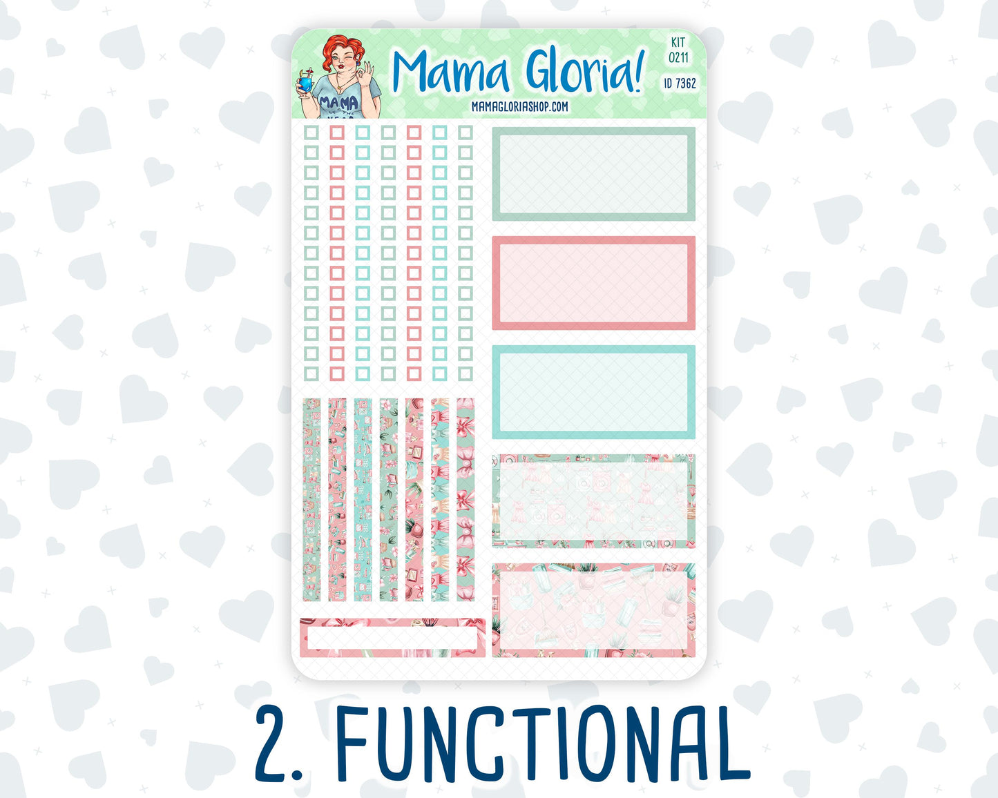 Kit 0211- A5 Daily Duo - Spring Chores - March -Planner
