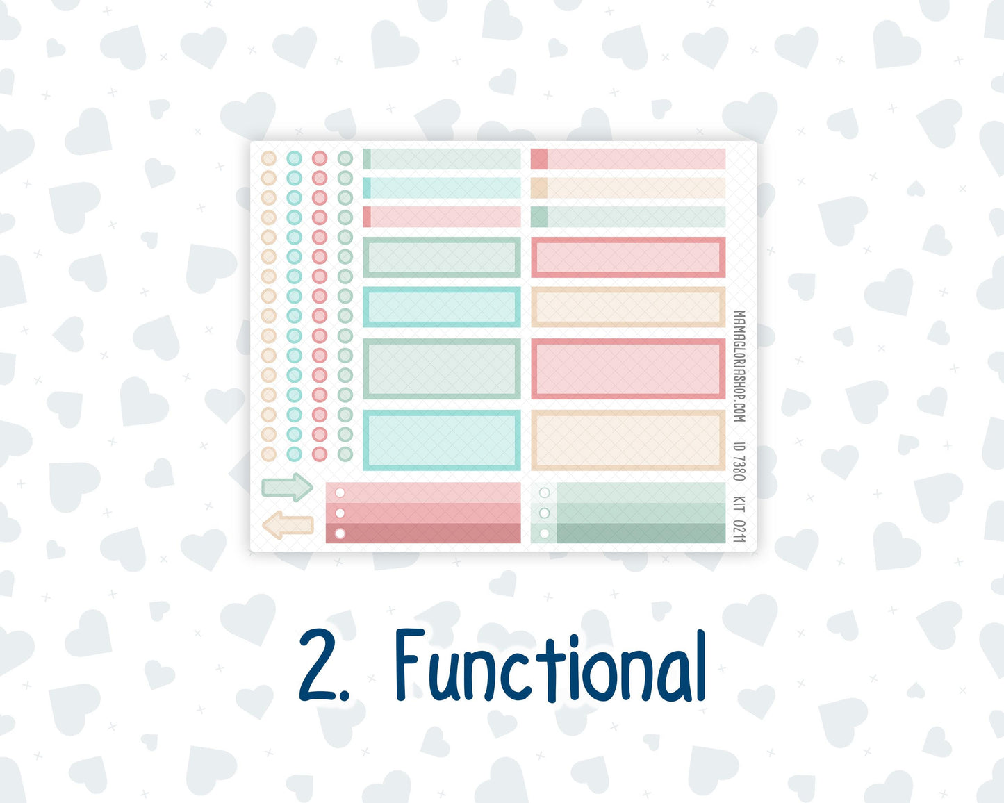 Kit 0211 A5 Plum Paper Daily - Spring Chores - Planner -March