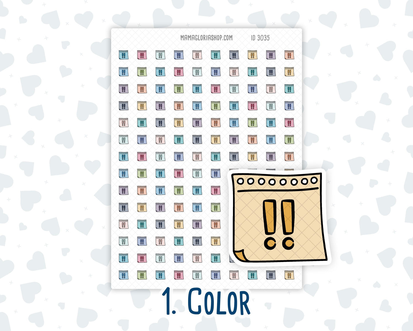 Reminder Note - To-Do List - Important Task - Doodle Icon-Sticker