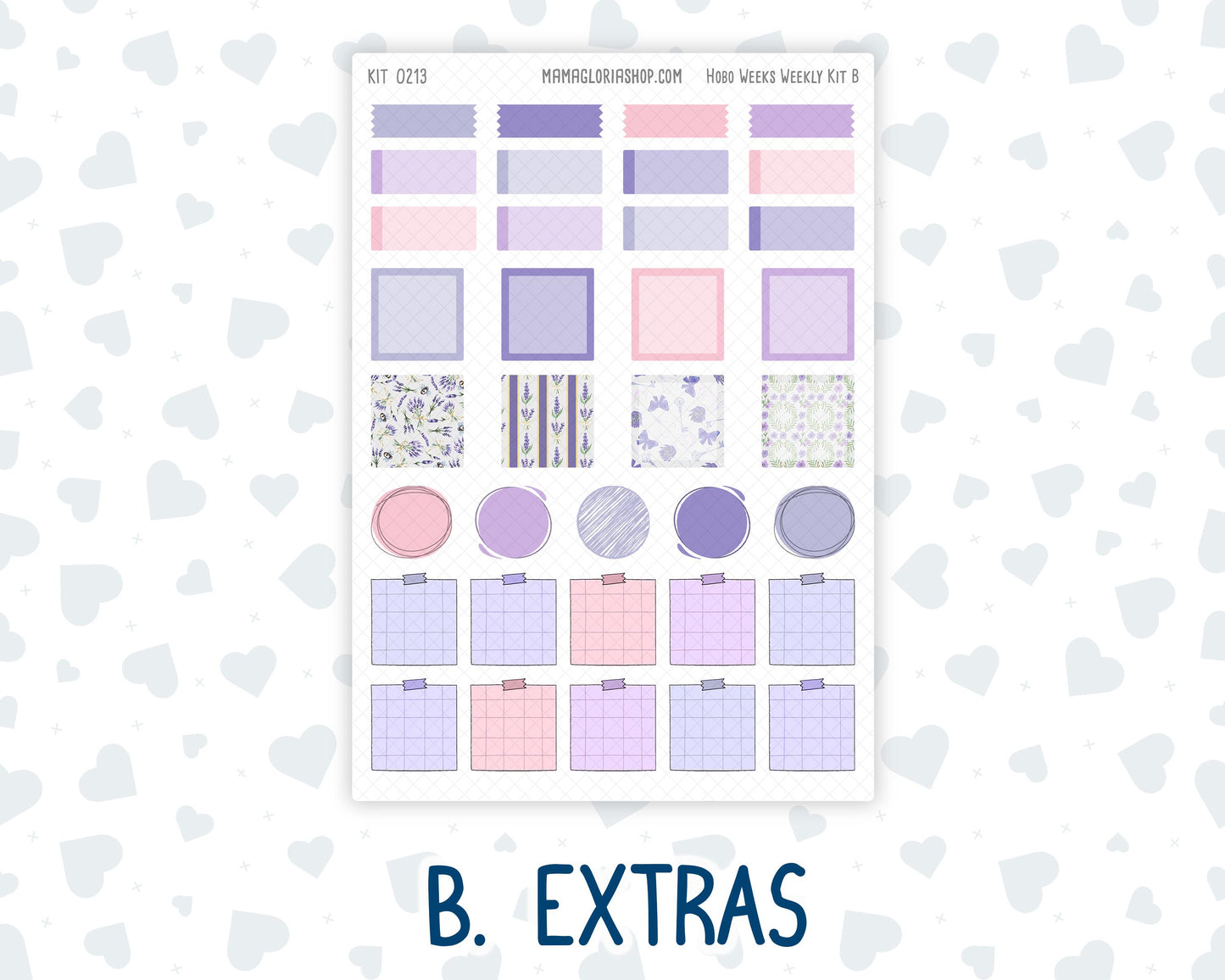 Kit 0213 Hobonichi Weeks – Weekly Kit - Provence - April
