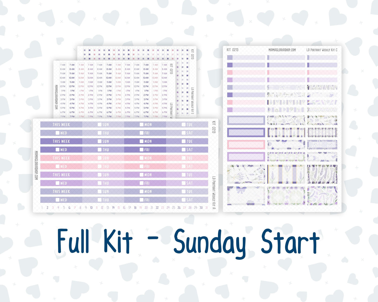 Kit 0213 Laurel Denise Portrait – Weekly- Provence - April