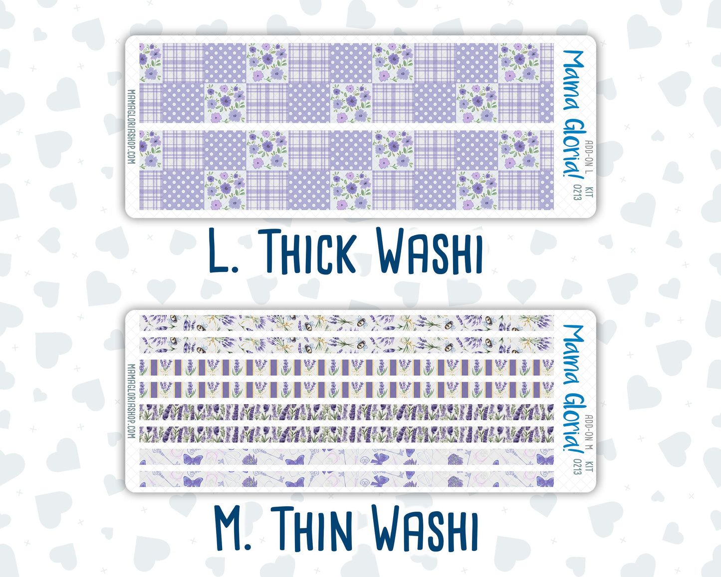 Kit 0213 Add Ons - Provence - April- Planner Stickers - Kit