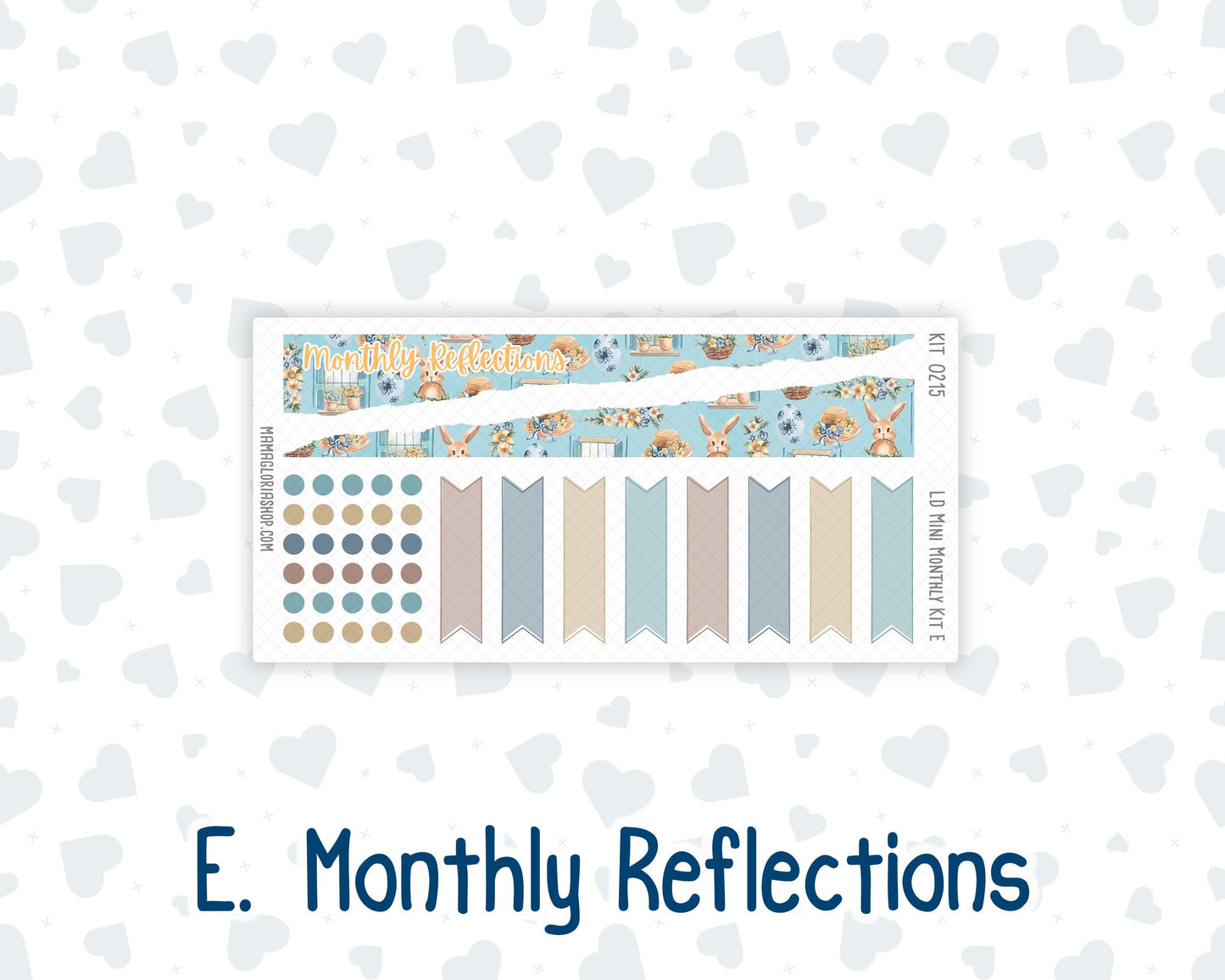 Kit 0215 Laurel Denise Mini Size – Monthly - Easter Morning- April