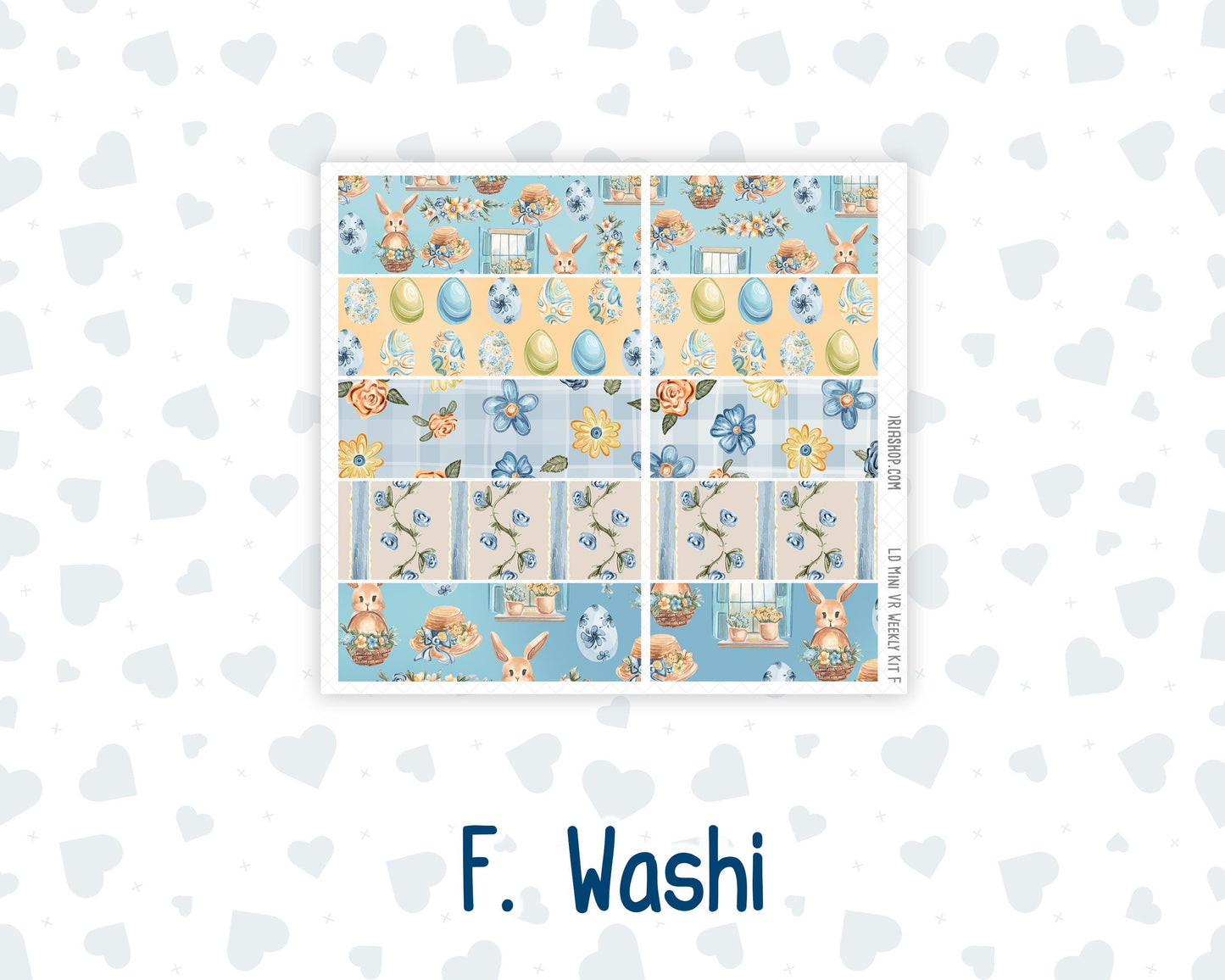 Kit 0215 Laurel Denise Mini Size – Weekly - Vertical Layout - Easter Morning- April