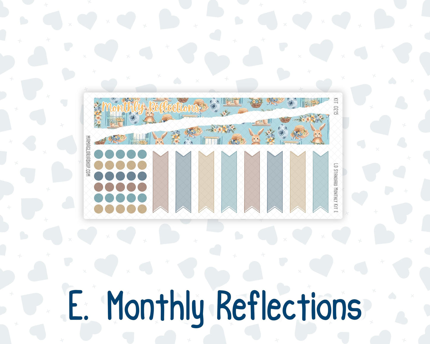 Kit 0215 Laurel Denise Standard Size – Monthly - Easter Morning- April