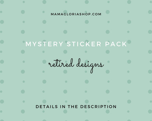 Mystery Sticker Pack - Retired Designs - Discounted