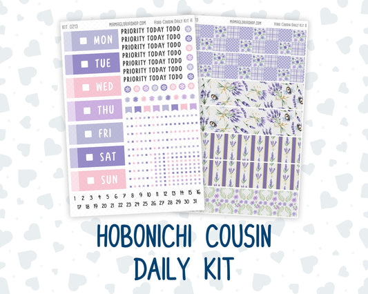 Kit 0213- Hobonichi Cousin – Daily Kit - Provence - April