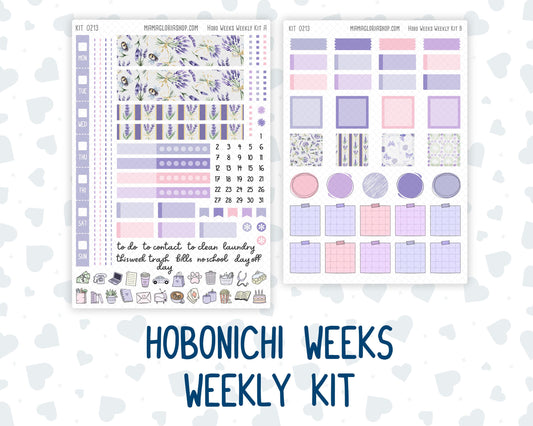 Kit 0213 Hobonichi Weeks – Weekly Kit - Provence - April