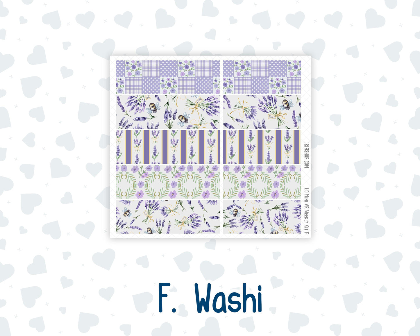 Kit 0213 Laurel Denise Mini Size – Weekly - Vertical Layout - Provence - April