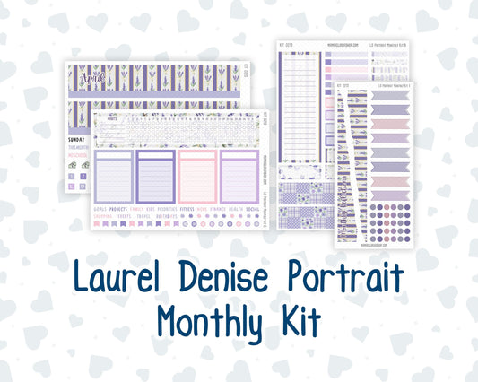 Kit 0213 Laurel Denise Portrait – Monthly - Provence - April