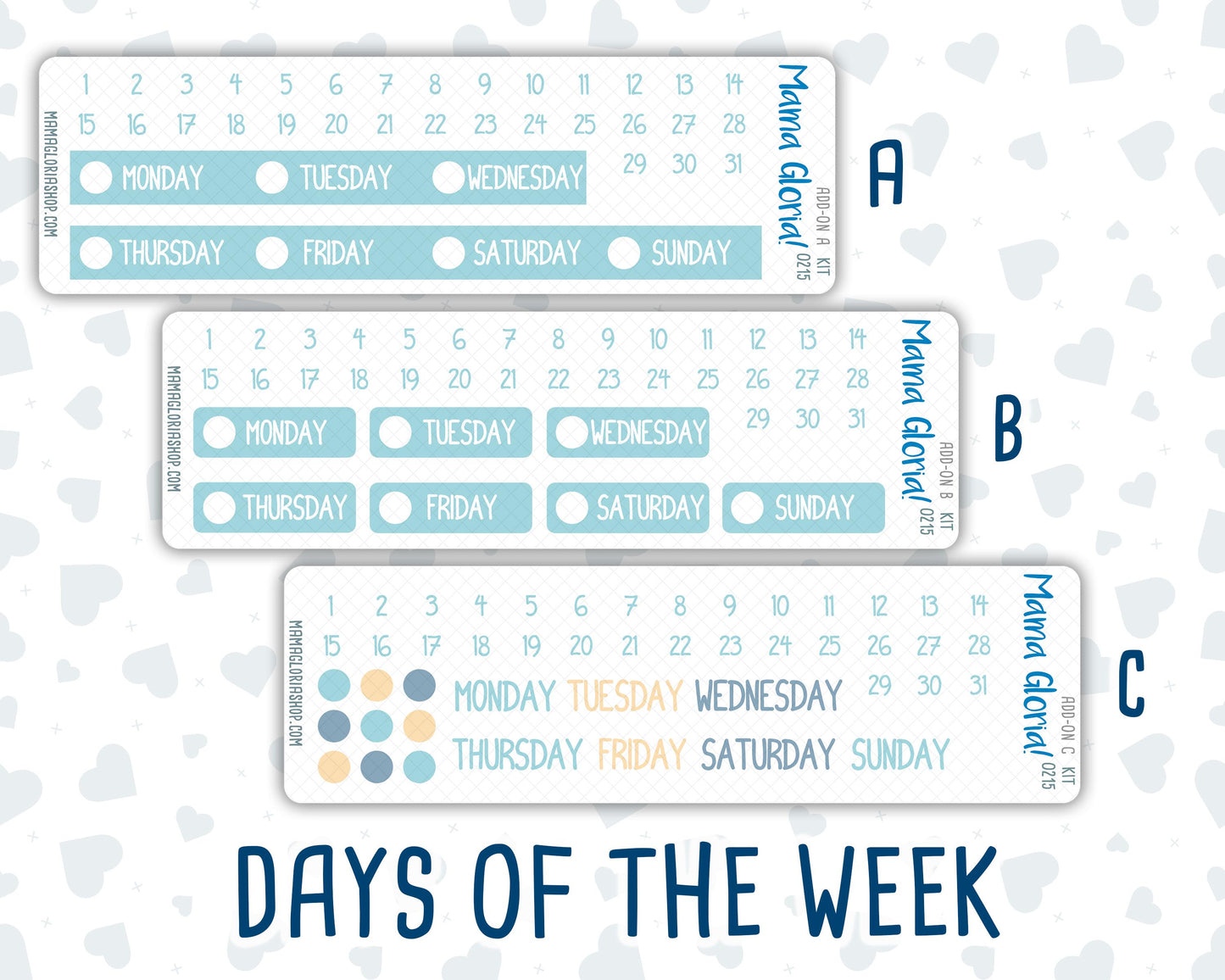 Kit 0215 Add Ons - Easter Morning- April- Planner Stickers - Kit