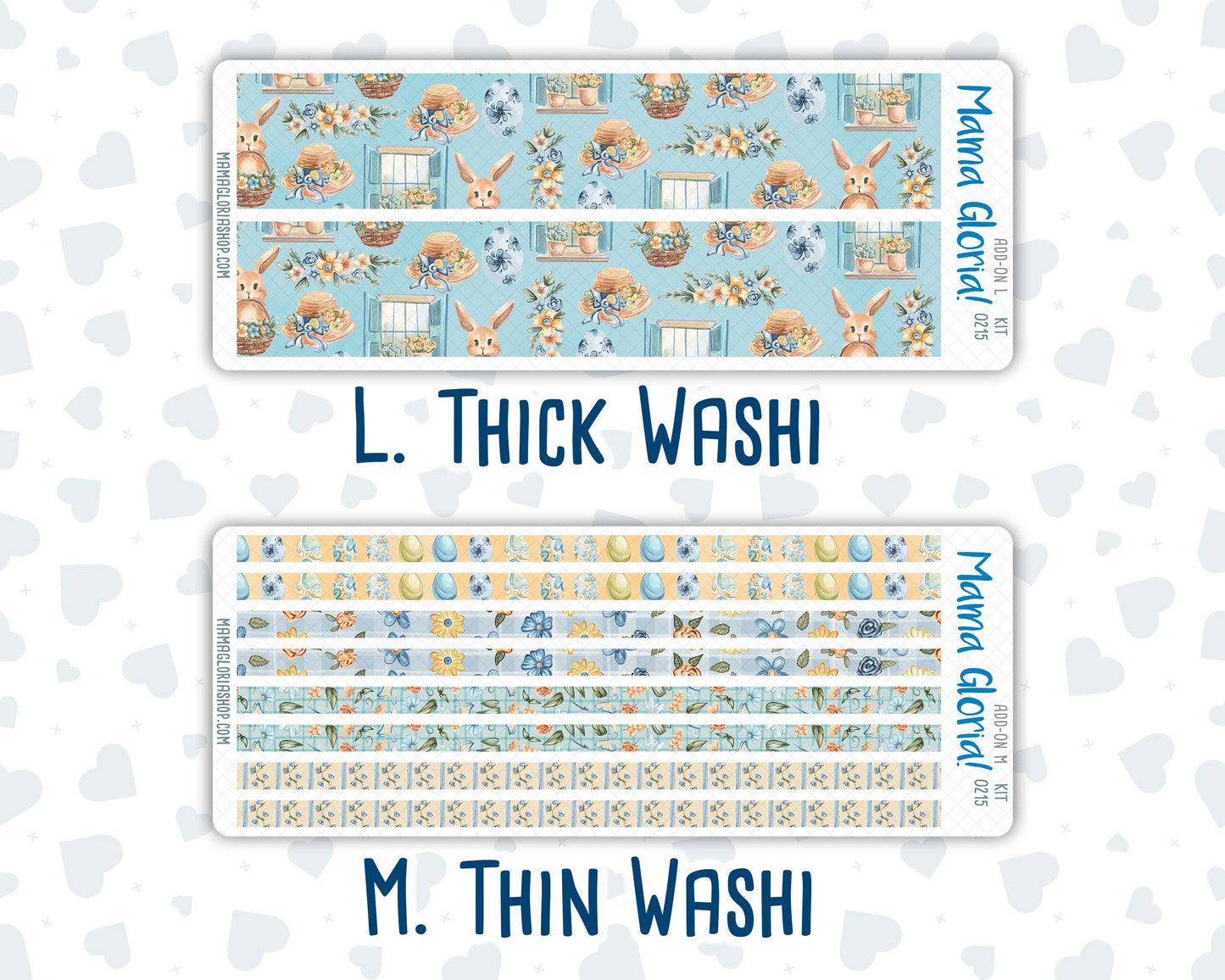 Kit 0215 Add Ons - Easter Morning- April- Planner Stickers - Kit