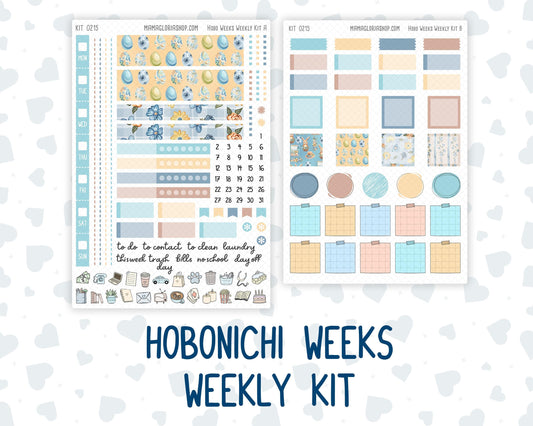 Kit 0215 Hobonichi Weeks – Weekly Kit - Easter Morning - April