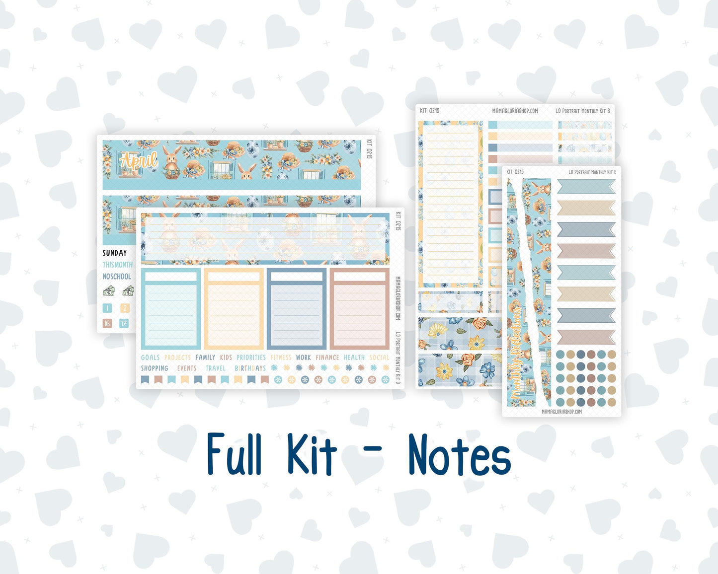 Kit 0215 Laurel Denise Portrait – Monthly - Easter Morning- April