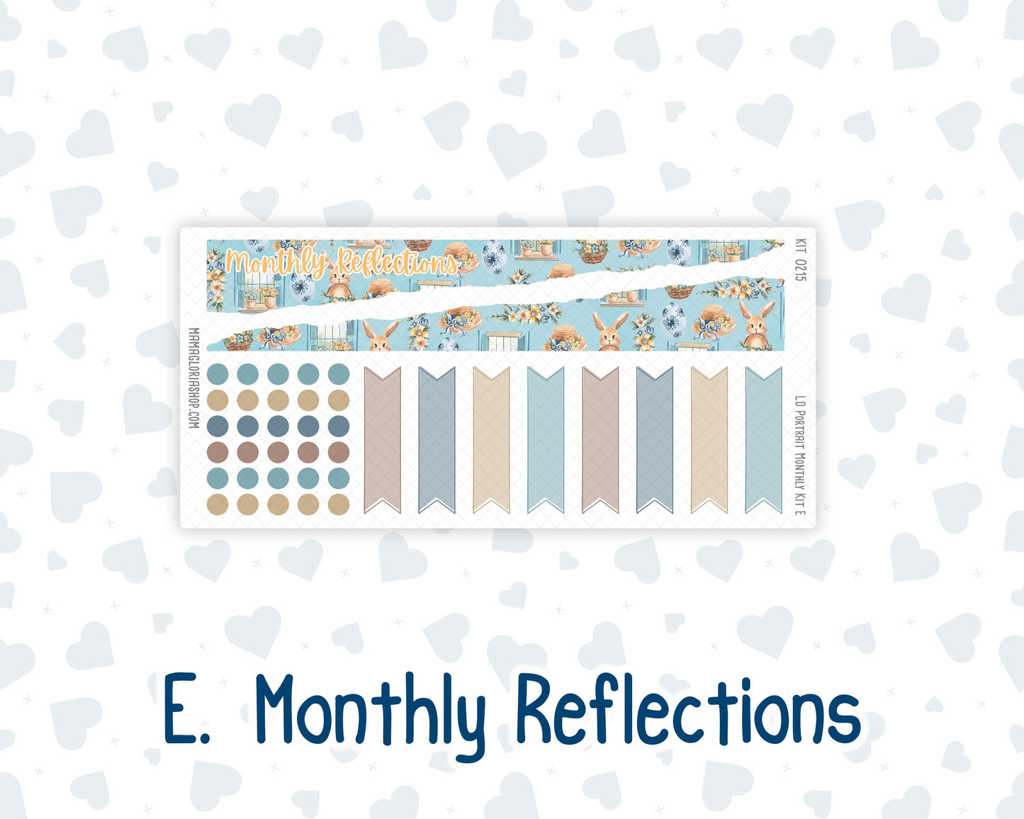 Kit 0215 Laurel Denise Portrait – Monthly - Easter Morning- April