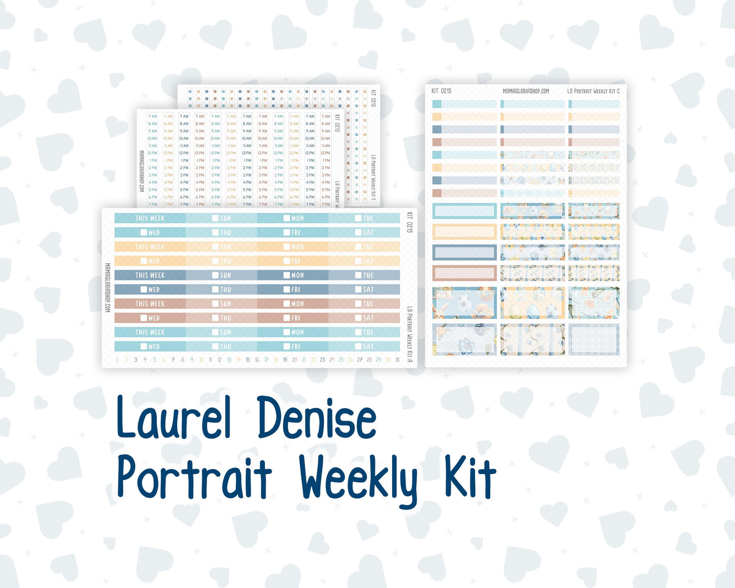 Kit 0215 Laurel Denise Portrait – Weekly- Easter Morning- April