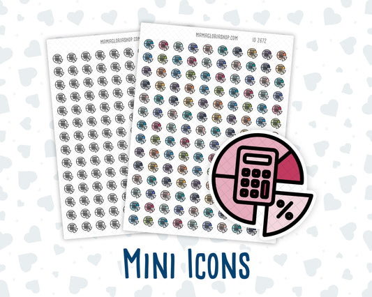 Finance - Calculator - Budget - Expenses - Planner Icon Sticker