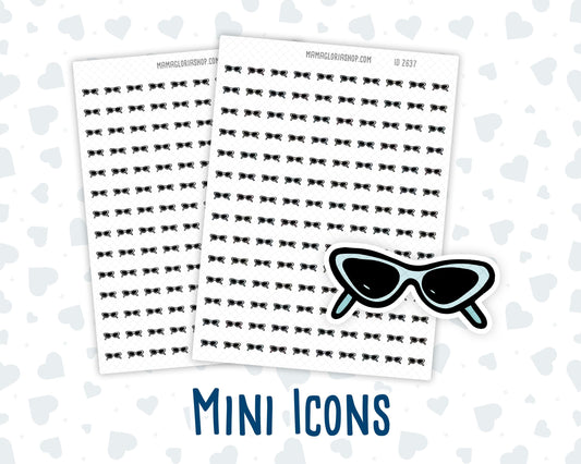 Sunglasses - Sunny Day - Summer - Vacation - Planner Icon Sticker
