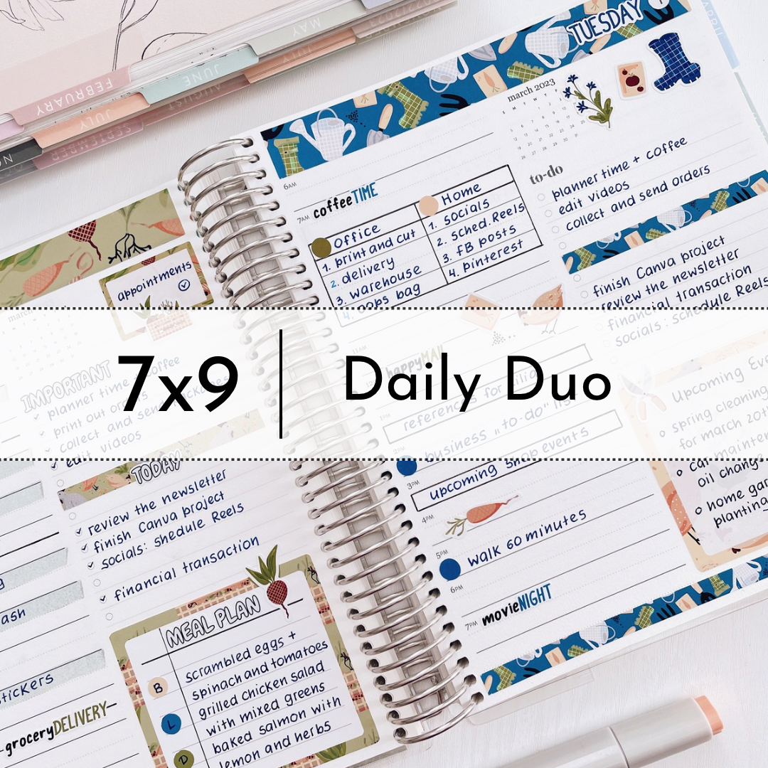 7x9 Daily Duo