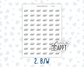 Wax Appt - Text Sticker With Icon