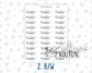 Self Care Routine - Text Sticker With Icon