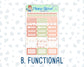 Kit 0235 - 1.5" Wide Column - Weekly Kit - September - Apple Orchard  - For Vertical & Hourly Planners