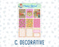 Kit 0223 - 1.5" Wide Column - Weekly Kit - June - Route 66  - For Vertical & Hourly Planners
