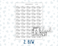 Blood Test - Text Sticker With Icon
