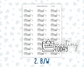 Meeting Today - Text Sticker With Icon