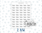 Work Mode On - Text Sticker With Icon