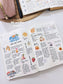 Holiday Planner Stickers Bundle | Monthly Seasonal Sticker Sheets for Planners, Journals & Calendars