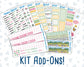 Kit 0267 - Add Ons - May - Flowers For Mama - Planner Stickers