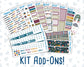 Kit 0304 - Add Ons - November - Autumn In Bloom - Planner Stickers