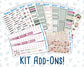 Kit 0307 - Add Ons - December - Velvet Hearth - Planner Stickers