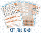 Kit 0237 - Add Ons - October - Forest Folk - Planner Stickers