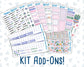 Kit 0258 - Add Ons - March - Plant Therapy - Planner Stickers