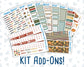 Kit 0302 - Add Ons - November - Thankful Season - Planner Stickers