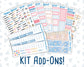 Kit 0305 - Add Ons - December - Sugarplum Parade - Planner Stickers