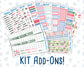 Kit 0306 - Add Ons - December - Jolly Mischief - Planner Stickers