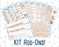 Kit 0301 - Add Ons - November - Sunday Comfort - Planner Stickers