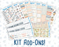 Kit 0300 - Add Ons - October - Autumn Stroll - Planner Stickers