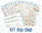 Kit 0244 - Add Ons - December - Santas Village - Planner Stickers