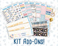 Kit 0248 - Add Ons - January - Midnight Countdown - Planner Stickers