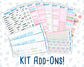 Kit 0262 - Add Ons - April - Spring Puffs - Planner Stickers