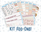 Kit 0293 - Add Ons - September - Fleur de Provence - Planner Stickers