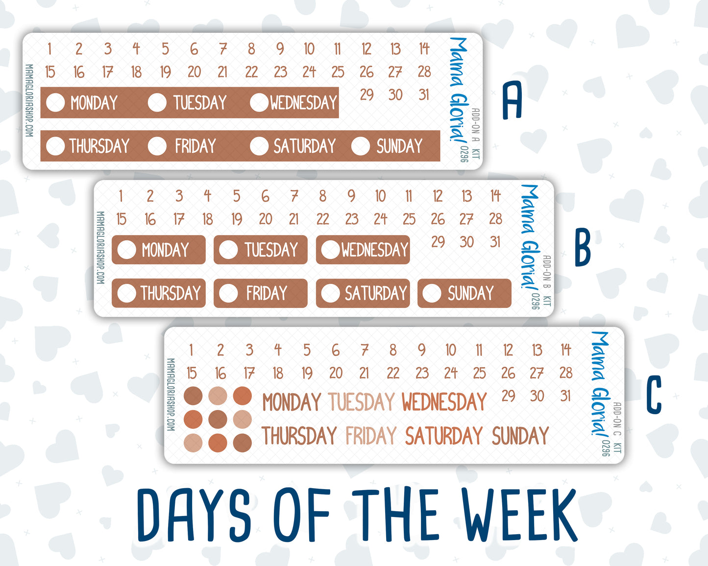 Kit 0296 - Add Ons - September - Coffee Break - Planner Stickers