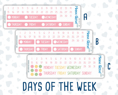Kit 0260 - Add Ons - April - Pastel Egg Hunt - Planner Stickers