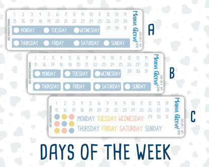 Kit 0265 - Add Ons - May - Honeybee Sky - Planner Stickers