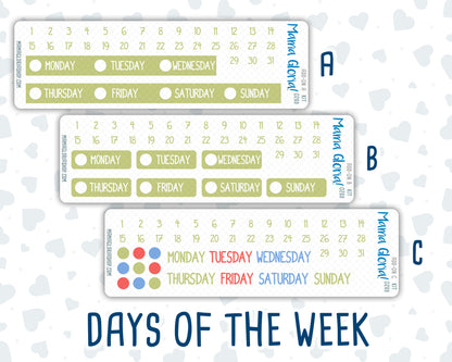 Kit 0269 - Add Ons - June - Dolce Mare - Planner Stickers